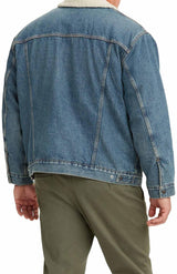 Levi's Big & Tall Sherpa Trucker, Jacket para Hombre, Fable, 3XL