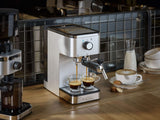 Graef Cafetera espresso Salita ES400, color plateado