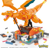 Mega Pokemon Charizard en Movimiento +1600 Bloques de construcción, Juguete +12 años (Mattel HMW05)