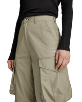 G-STAR para Mujer High Waist Cargo Pants, Verde (Shamrock D24401-a790-2199), 31W / 30L