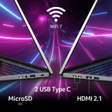 Acer Swift Go 14 SFG14-73 - Ordenador Portátil 14" 2.8K OLED (Intel Core Ultra 7 Processor 155U, 16GB RAM, 512GB SSD, Windows 11 Home) Plata - Teclado QWERTY Español