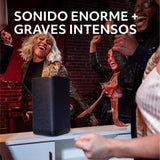 ULTIMATE EARS HYPERBOOM, Altavoz Bluetooth inalámbrico portátil, Altavoz potente, Graves magníficos, Resistente al agua IPX4, Radio de acción de 45 m - Negro