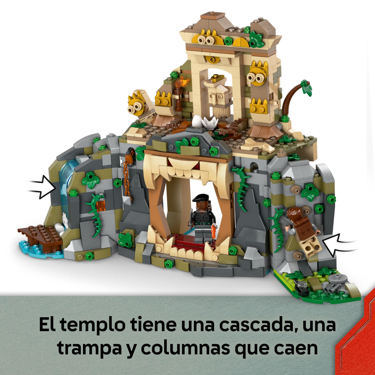 LEGO Jurassic World Misión Aérea: Spinosaurus y Quetzalcoatlus - 2 Figuras de Dinosaurios, Camión y Helicóptero de Juguete y 4 Minifiguras - Regalo para Niños y Niñas de 8+ Años 76976