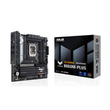 ASUS TUF Gaming B860M-PLUS, Placa Base Intel mATX, 12+1+2+1 etapas de alimentación DrMOS 80A, DDR5, PCIe 5.0, 3 Ranuras M.2, Realtek 2.5Gb Ethernet, DisplayPort, HDMI, USB 20Gbps Tipo-C