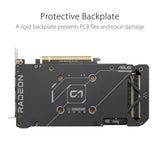 ASUS Dual Radeon RX 7600 EVO OC Edition - Tarjeta gráfica para Videojuegos (AMD Radeon RX7600, PCIe 4.0, 1 HDMI 2.1, 3 DisplayPort 1.4a, DUAL-RX7600-O8G-EVO)