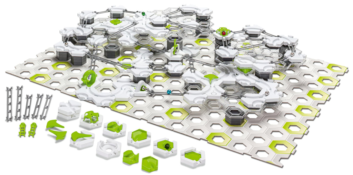 Ravensburger - Gravitrax Starter Set XXL | Circuito Canicas con 242 Piezas | Rompecabezas Niños con Canicas | Juegos para Niños De 8 Años | Juegos Mesa Compatibles con Todos Los Gravitrax