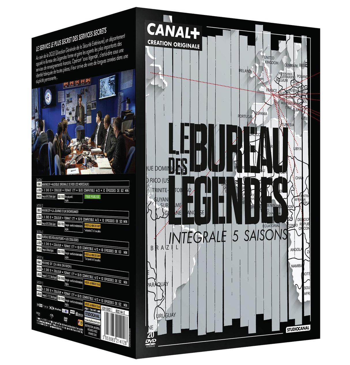Le Bureau des légendes - Intégrale 5 saisons [DVD]