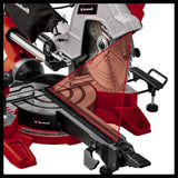 Einhell Sierra de tracción, vaivén e inglete TE-SM 10 L Dual (2100 W, hoja Ø254 mm, ancho de corte 305 mm, profundidad de corte 85 mm, láser de línea de corte, inclinación de cabezal a ambos lados)