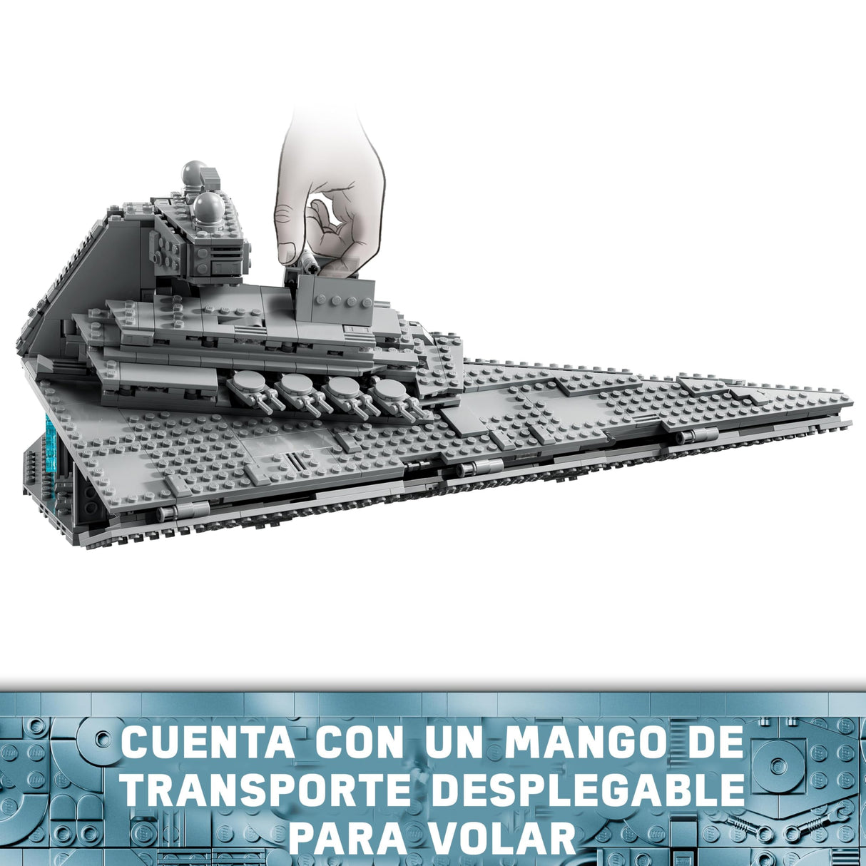 LEGO Star Wars 75394 Destructor Estelar Imperial - Juguete de Construcción de Nave con Interior Detallado -7 Minifiguras de Darth Vader - Regalo para Niños de 10+ Años Fans de Una Nueva Esperanza
