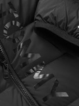 Tommy Jeans Cazadora acolchada Hombre Down Printed ligera, Negro (Black), M