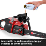 Einhell Professional Motosierra con batería GP-LC 36/40 Li BL-Solo Power X-Change (36 V, 38 cm de longitud de corte, 19 m/s de velocidad de la cadena, lubricación de cadena automática, sin batería)