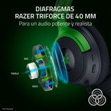 Razer Kraken V4 X Minecraft Edition - Auriculares USB con Cable para Juegos de PC (Controladores 40mm, micrófono cardioide retráctil, Sonido Envolvente, Chroma RGB, para PC y Consola) Minecraft
