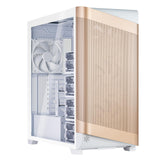 SilverStone Technology Seta A2 chasis Torre Mediano excepcionalmente versátil, Oro Rosa, Blanco, SST-SEA2Y-GWG