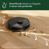 iRobot Roomba 105 Combo, Aspirador y friegasuelos, Clearview LiDAR Mapeo Inteligente, 7000Pa,120 mins,4 Fases, SmartScrub, Evita obstáculos, Zonas exclusión, Recarga y reanuda,App, 3 Modos Limpieza_N