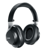 Shure AONIC 40 sobre la Oreja inalámbrica Bluetooth Ruido Auriculares cancelando con micrófono, duración de la batería de 25 Horas, iPhone y Android - Negro