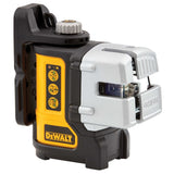 DEWALT DW089CG-XJ - Nivel Láser Verde Autonivelante de 2 Líneas en Cruz, Alcance de Hasta 20 Metros sin Receptor y 50 Metros con Receptor, Precisión +/-3 mm/10m, Incluye 4 Pilas