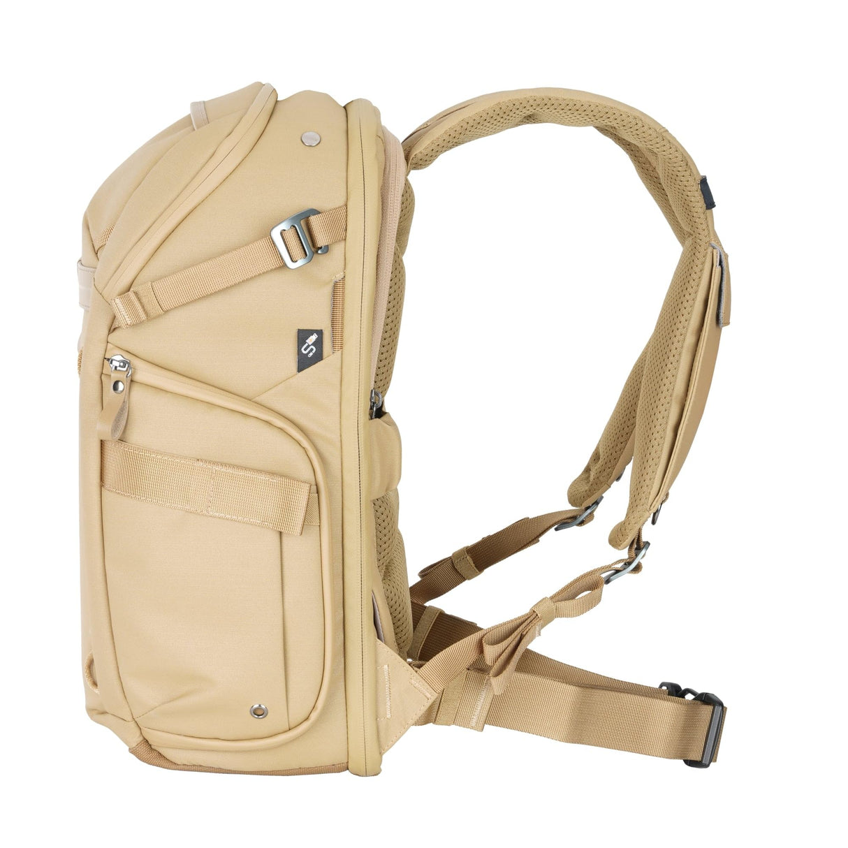 VANGUARD Veo Metro B20L BG - Mochila fotográfica para cámara objetivos y portátil de 14 pulgadas, beige