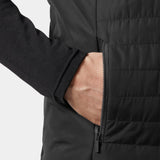Helly Hansen Hombres Chaleco aislante Crew 2.0, Ébano, 2XL