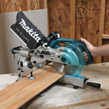 Makita DLS713NZ - Sierra de inglete compuesta de iones de litio LXT de 18 V, 190 mm, pilas y cargador no incluidos