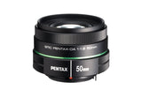 Pentax Smc DA 50 mm F/1.8 Objetivo con Focal 76.5 mm (Equivalente en 35 mm) Increíble Valor de Apertura F y Diafragma Circular para un Bonito Efecto Bokeh en Retratos y Paisajes Ligero, Negro