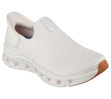 Skechers Slip-ins: Glide-Step Pro-Everyday Stretch Slip-on Sneakers, Zapatillas Mujer, Natural Knit/Periwinkle Trim, 37 EU