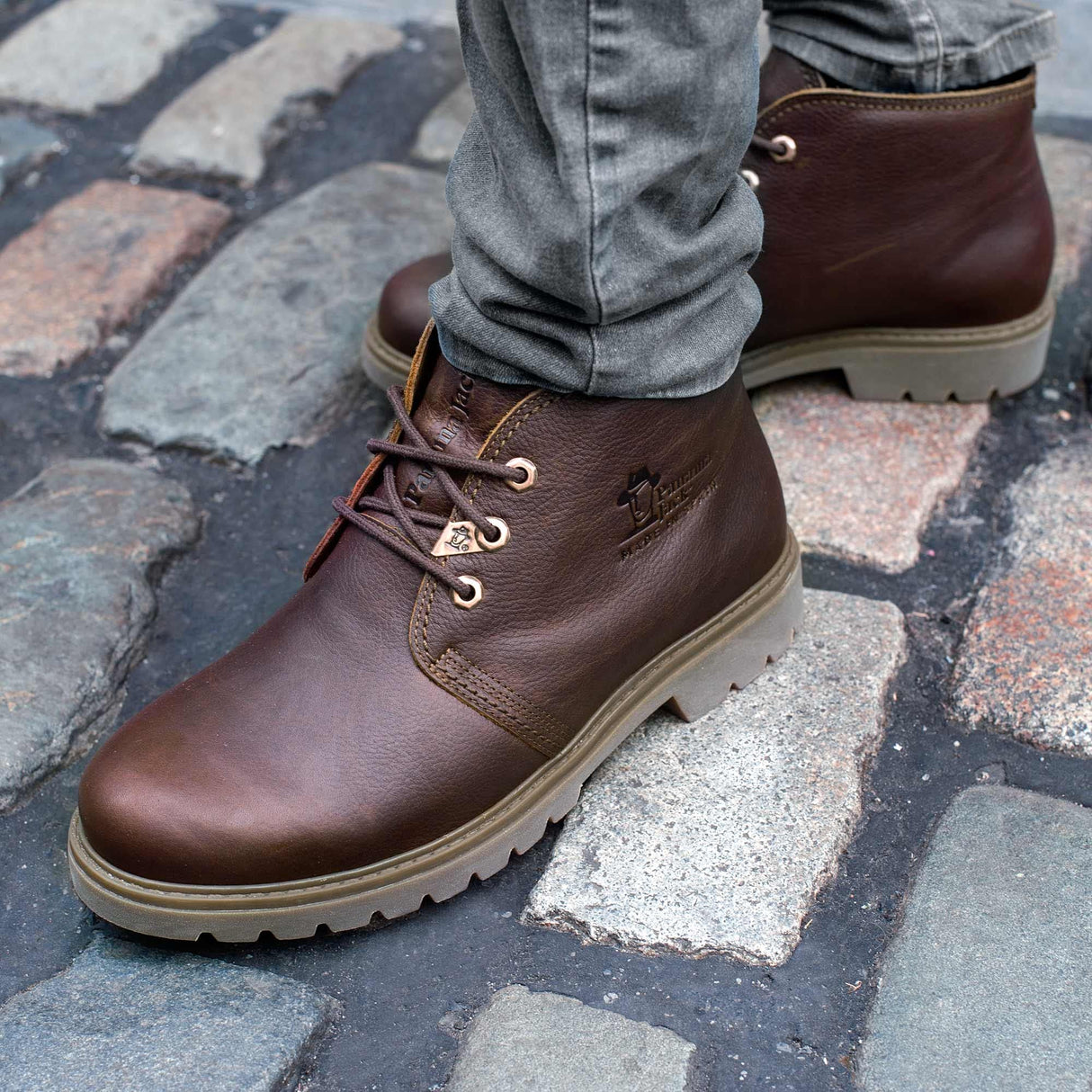 Panama Jack Bota Panama, Botas Modelo Chukka Hombre, Brown C044, 41 EU