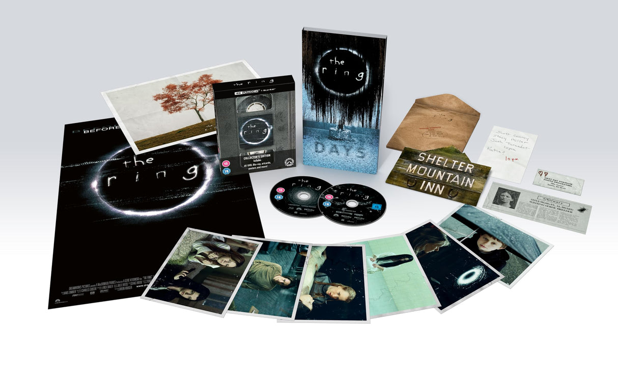 The Ring 4K UHD Collector's Edition (includes Steelbook) [Blu-ray] [Region A & B & C]