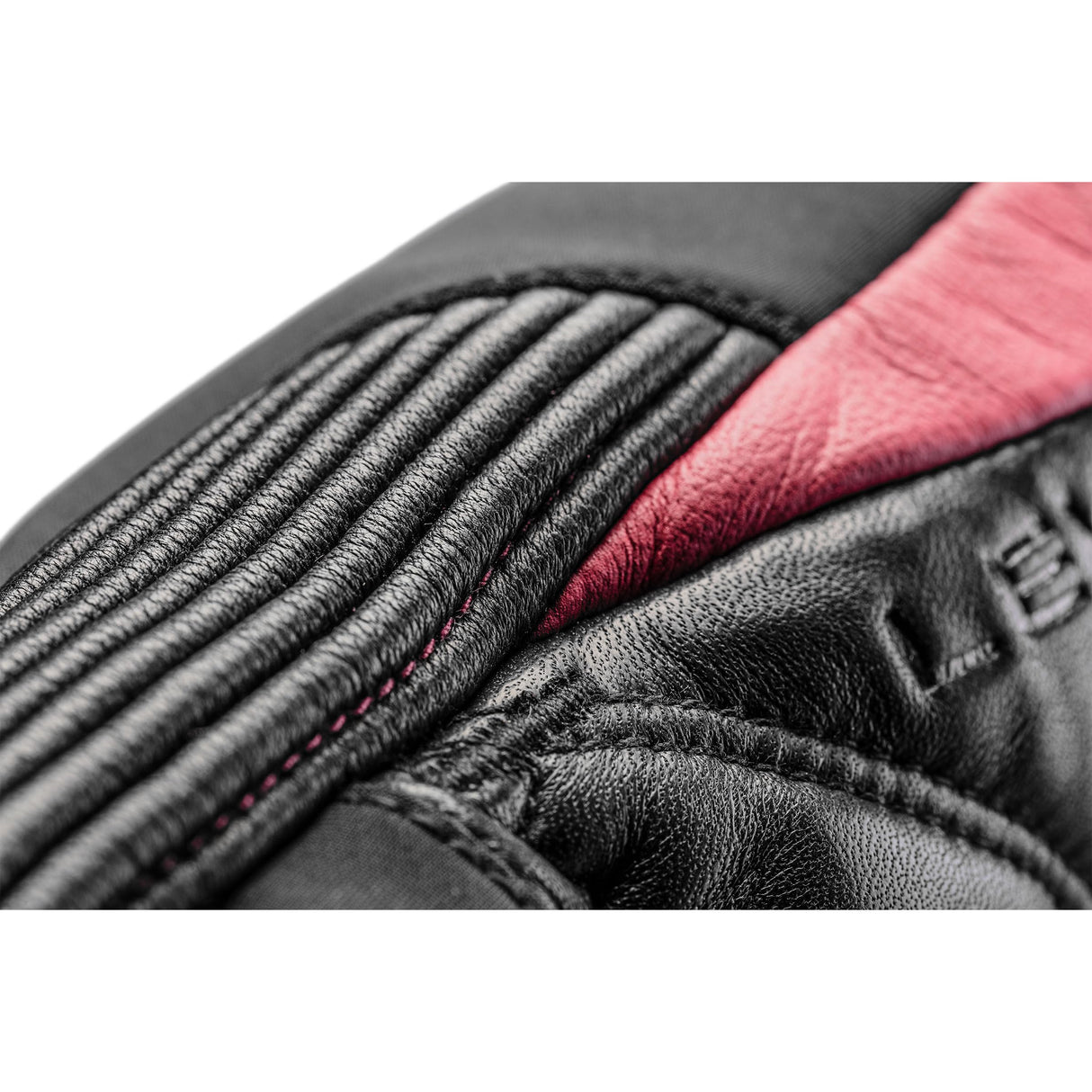 LEKI Guantes Vallarta 3D para mujer, color negro y rosa, negro y rosa, 6,5