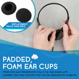 Egghead- 1000 Auriculares estéreo Negros (20 Unidades)