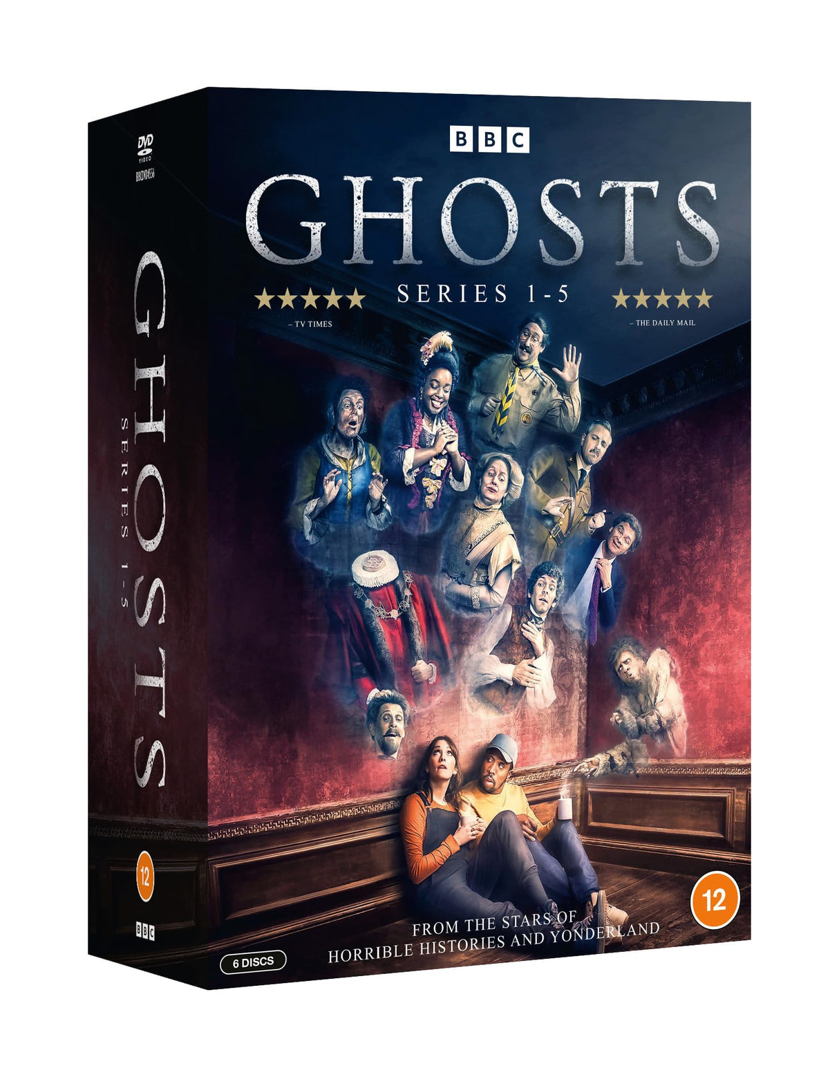 Ghosts: Series 1-5 [DVD]