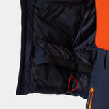 Helly Hansen W Snowplay Jacket, Chaqueta De Pluma Para Acampada Y Marcha Niño Unisex Youth, Azul (Blue), 10 Años