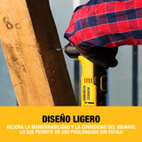 DEWALT Taladro de ángulo recto XR 18V con portabrocas y gancho para cinturón, DCD740N-XJ