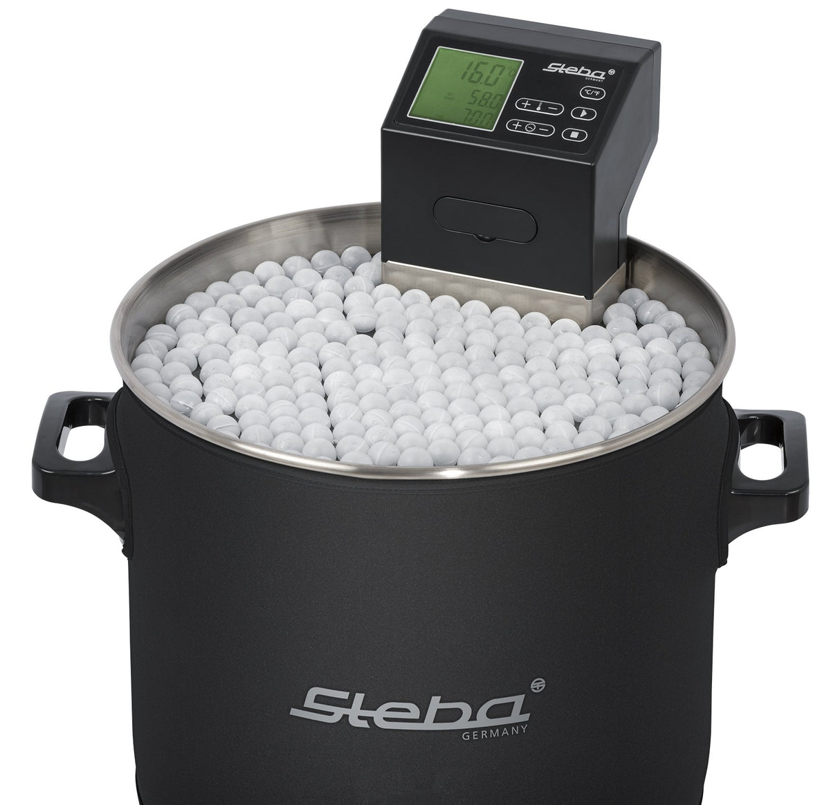 Steba SV 100 Professional, 1500 W, Acero Inoxidable/Negro