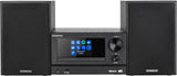 Kenwood M-7000S-B - Microcadena Color Negro, con Bluetooth, USB, CD y en Radio Dab + o FM - Mini Equipo de Musica para casa
