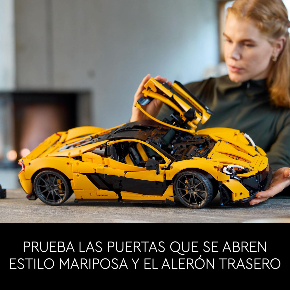 LEGO Technic McLaren P1 Maqueta de Coche a Escala para Adultos - Regalo para Padres - Hipercoche de Carreras - Kit de Maquetas - Decoración del Hogar y Estantería 42172