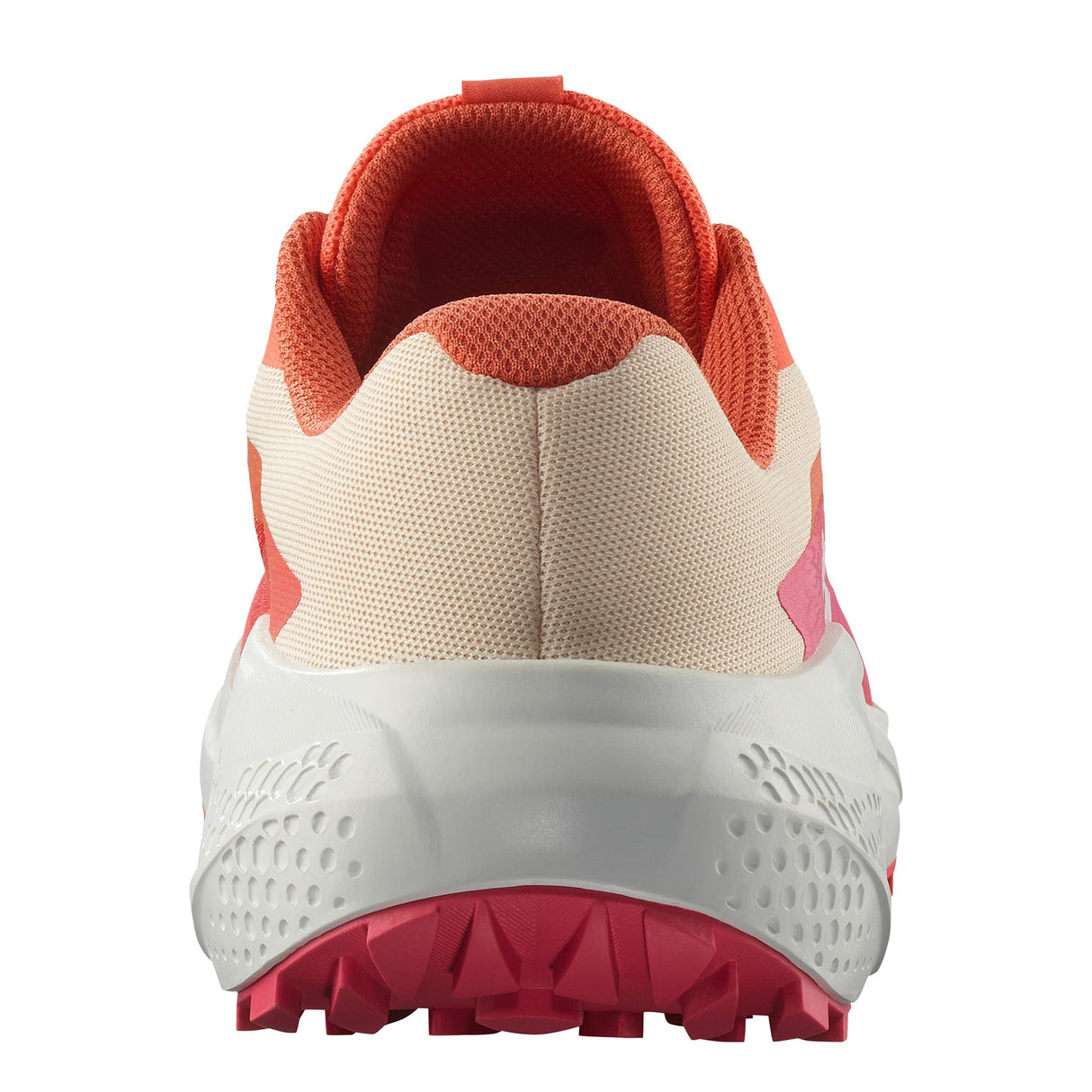 Salomon ALPHAGLIDE, Zapatos de senderismo para Mujer, Emberglow White Rouge Red, 40 EU