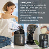 Nuvita 1180 Lattespresso - Preparador instantáneo de leche en polvo, dosificación precisa, calentamiento y mezcla, 4 temperaturas seleccionables, compatible con la mayoría de marcas de leche en polvo