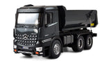 Amewi Mercedes Benz Camión Kipper Pro Metal V2 vehículo con Licencia teledirigido RTR 2 batería Adicional Gris
