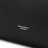 Carlheim, Gotland Genuine Leather collection, Vera Genuine Leather Handbag (Black)