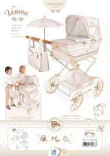 Carrito para Muñecas Decuevas Verona 55 cm