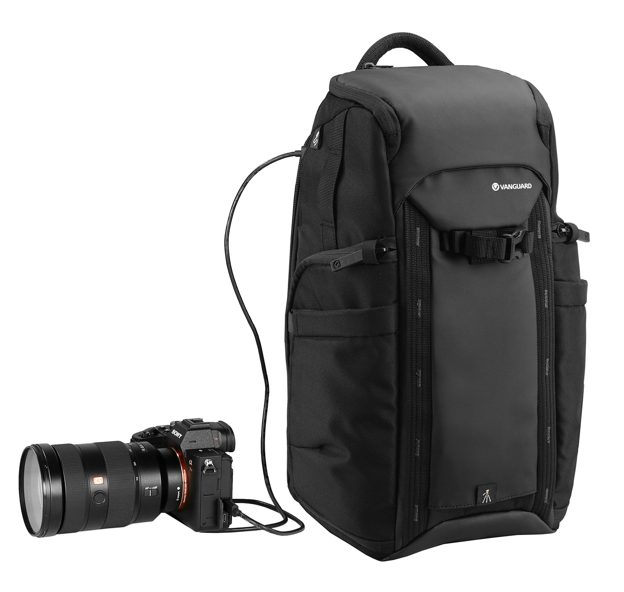 VANGUARD Veo Adaptor R48-Mochila, Color Negro Mochila para cámara, 48 Unisex Adulto