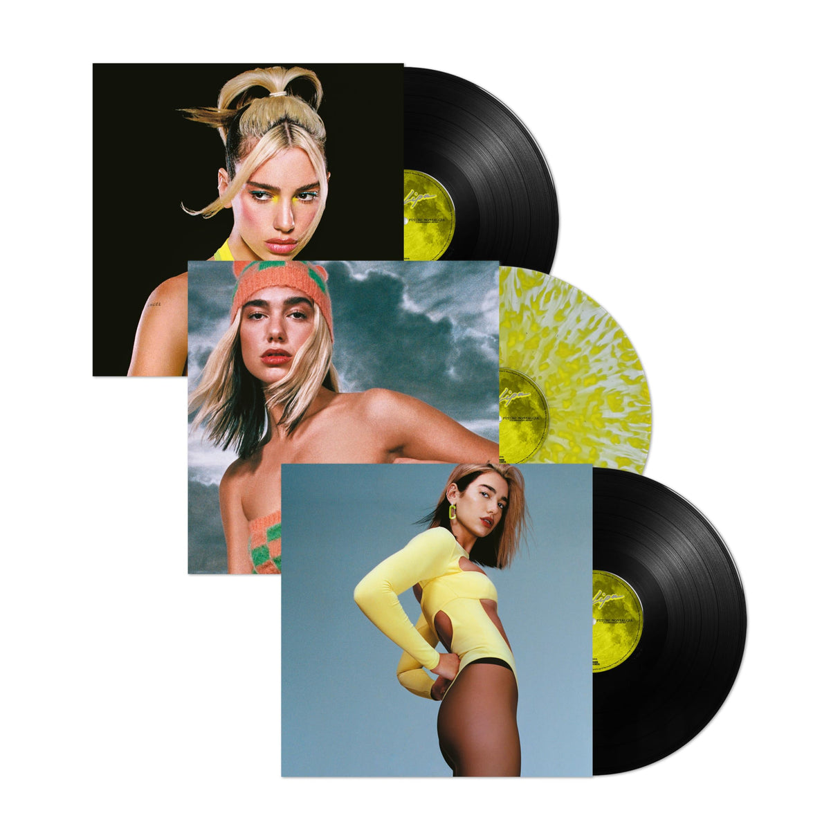 Future Nostalgia (5th Anniversary Edition) (3 LP) Negro y Amarillo Splatter [Vinilo]