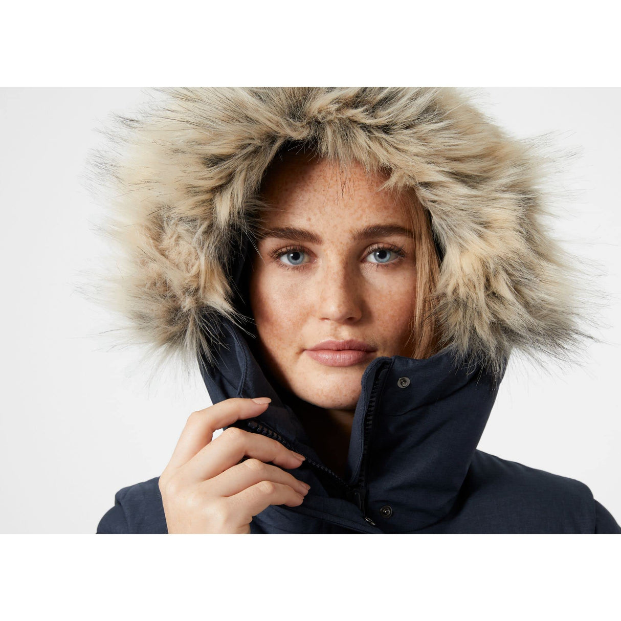 Helly Hansen W, Blossom Puffy Parka Jacket Mujer, Armada, XL