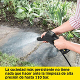 Kärcher 36 V Hidrolimpiadora de alta presión a batería K 2 Battery, presión: 110 bar, lanza pulverizadora, boquilla turbo, conector para mangueras de riego A3/4", 4,5 kg, batería 36 V Kärcher no incl.