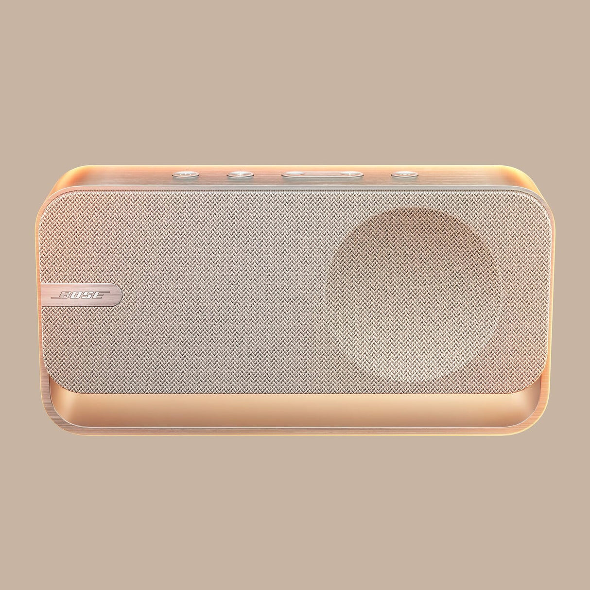 Bose SoundLink Home Altavoz, Altavoz Bluetooth de Estantería Portátil e Inalámbrico, hasta 9 Horas de Batería, Plateado Claro