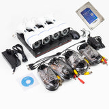 AHD PNI House PTZ1500 - Kit de videovigilancia con 4 cámaras Exteriores de 5 MP y PNI SafeHouse de 1 TB Incluido