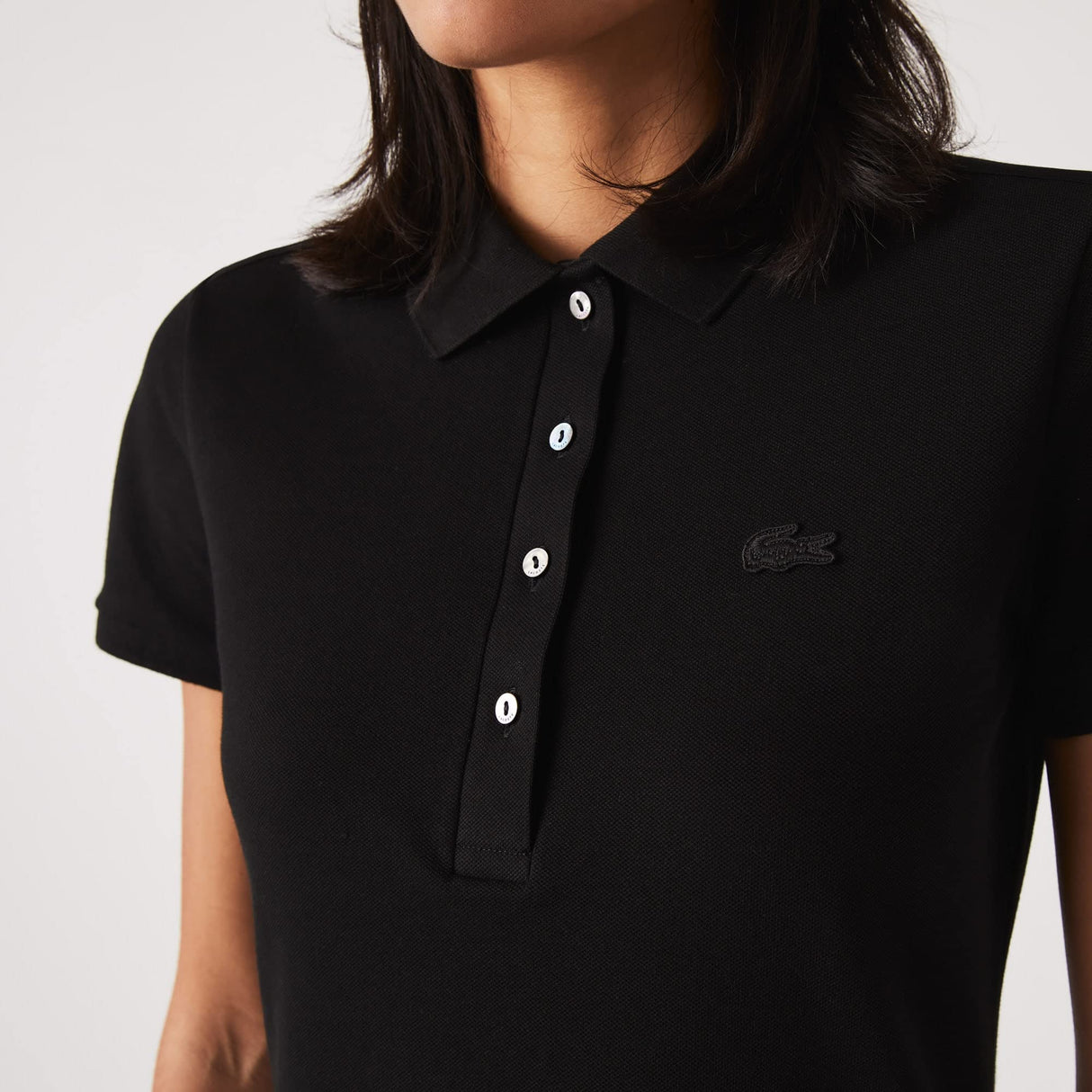 Lacoste EF5473 Dress, Noir, 34 para Mujer