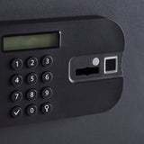 Yale Caja Fuerte Motorizada para Portátil con Huella Dactilar YLFM/200/EG1: Máxima Seguridad, PIN o Llave, Certificación Sold Secure, Luz Interior y Anclaje