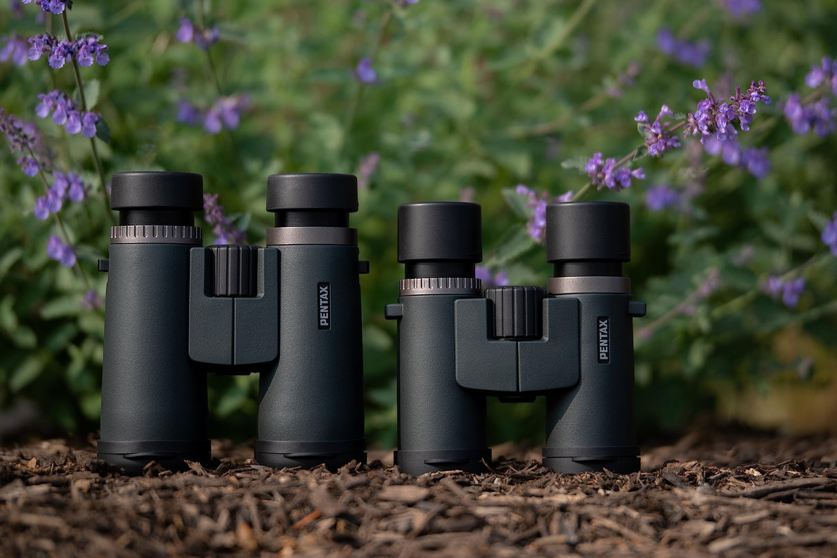 Prismáticos PENTAX SD 7x42 ED para la observación astronómica y de la Naturaleza, con Revestimiento múltiple Completo y fabricación Resistente al Agua.