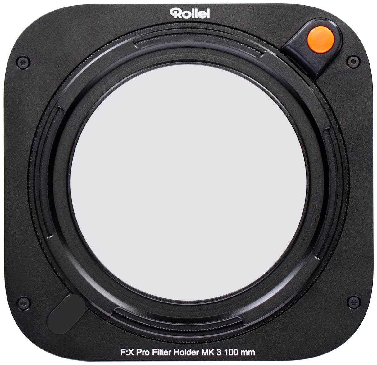 Rollei Juego de Soporte para filtros MK 3. Soporte Rectangular con Filtro CPL magnético de Cristal Gorlilla®, Anillos adaptadores de 52 a 82 mm y Bolsa de Filtro